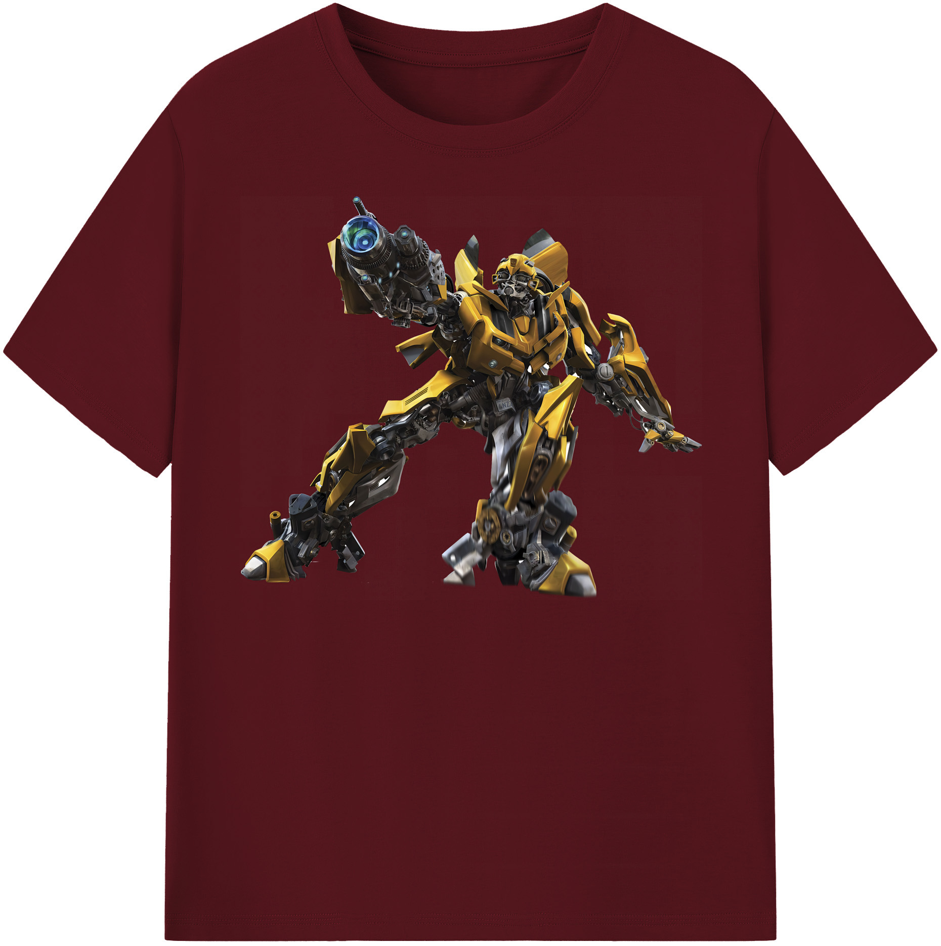 （画像用） Transformers トランスフォーマー 綿100％半袖Tシャツ（フロントプリント）